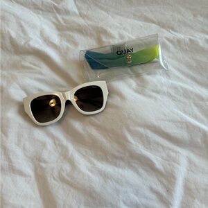 QUAY White Sunglasses
